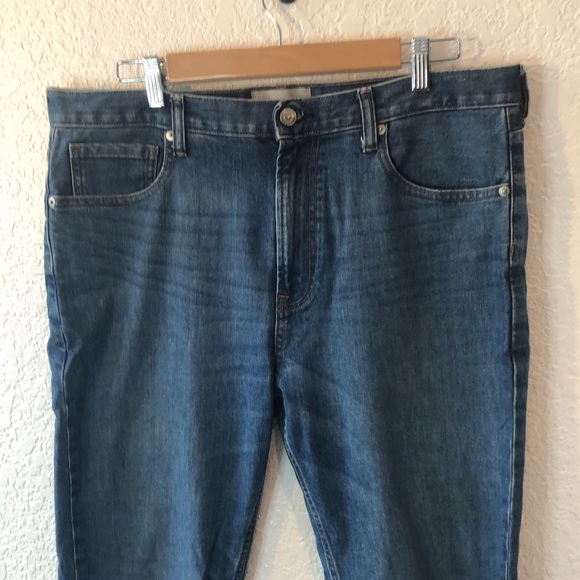 EVERLANE Original Cheeky High Rise Slim Straight Leg Ankle Denim Jeans 32 - Picture 5 of 14